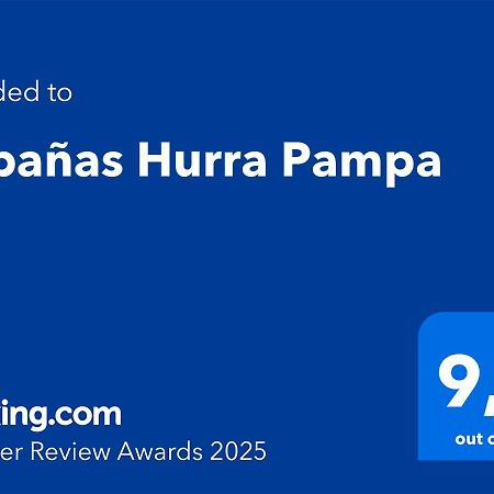 Cabanas Hurra Pampa Mar de Las Pampas Exteriör bild